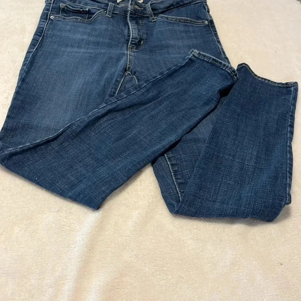 Levi Strauss and Company women’s size 28 waist 28 leg 30 Straight leg jeans